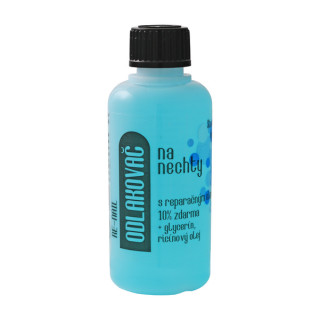 Odlakovač na nehty s reparačním olejem, 55ml, s acetonem